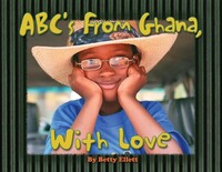 Book Cover for ABC's from Ghana, With Love by Betty Lewis Ellett
