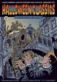 Book Cover for Graphic Classics Volume 23 by Washington Irving, Mark Twain, Riichiro Inagaki, Arthur Conan Doyle, H P Lovecraft, Mort Castle, Ben Avery, Rod Lott, Antonella Caputo