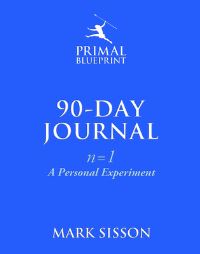 Book Cover for The Primal Blueprint 90-Day Journal by Mark Sisson