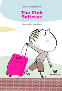 Book Cover for The Pink Suitcase by Susie Hoch Morgenstern