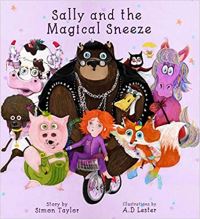 Book Cover for Sally and the Magical Sneeze by Simon Taylor