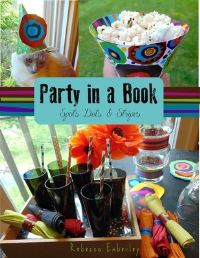 Book Cover for Party In A Book by Rebecca Emberley