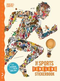 Book Cover for The Sports Timeline Stickerbook by Christopher Lloyd, Brian Oliver