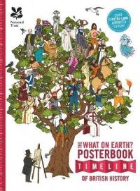 Book Cover for The What on Earth?. Posterbook of British History by Christopher Lloyd