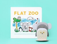 Book Cover for Flat Zoo by Claudio Ripol, Yeonju Yang