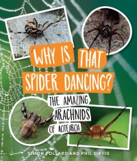 Book Cover for Why Is That Spider Dancing? by Simon Pollard, Phil Sirvid