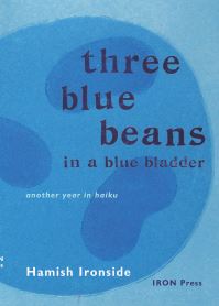 Book Cover for Three Blue Beans by Hamish Ironside