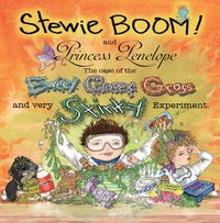 Book Cover for Stewie BOOM! And Princess Penelope by Christine Bronstein