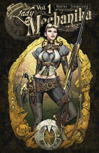 Book Cover for Joe Benitez's Lady Mechanika in The Mystery of the Mechanical Corpse by Joe Benitez