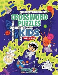 Book Cover for Crossword Puzzles for Kids Ages 7 & Up by Woo Jr Kids Activities