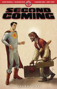 Book Cover for Second Coming. Volume One by Mark Russell