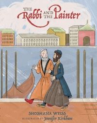 Book Cover for The Rabbi and the Painter by Shoshana Weiss