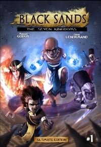 Book Cover for Black Sands, the Seven Kingdoms, Volume 1 by Manuel P Godoy