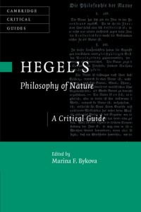 Book Cover for Hegel's Philosophy of Nature by M F Bykova