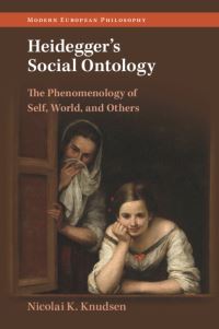 Book Cover for Heidegger's Social Ontology by Nicolai Knudsen
