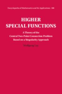 Book Cover for Higher Special Functions by Wolfgang Lay