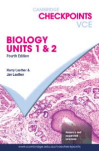 Book Cover for Cambridge Checkpoints VCE Biology Units 1&2 by Harry Leather, Jan Leather