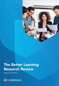 Book Cover for Better Learning Research Review by Peter Watkins