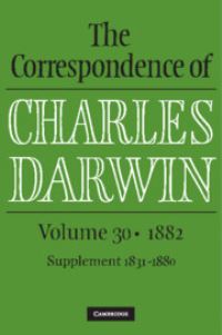 Book Cover for The Correspondence of Charles Darwin. Volume 30 1882 by Charles Darwin
