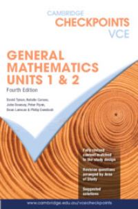 Book Cover for Cambridge Checkpoints VCE General Mathematics Units 1&2 by David Tynan, Natalie Caruso, John Dowsey, Peter Flynn, Dean Lamson, Phillip Swedosh