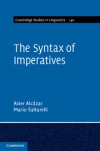 Book Cover for The Syntax of Imperatives by Asier Alcázar, Mario Saltarelli