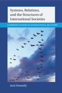 Book Cover for Systems, Relations, and the Structures of International Societies by Jack Donnelly