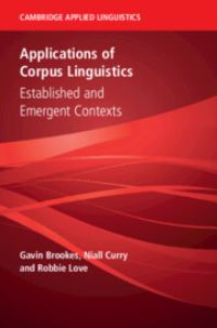 Book Cover for Applications of Corpus Linguistics by Gavin Brookes, Niall Curry, Robbie Love