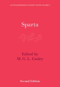 Book Cover for Sparta by M G L Cooley