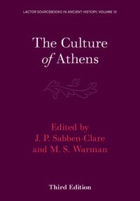 Book Cover for The Culture of Athens. Volume 3 by J P SabbenClare, M S Warman