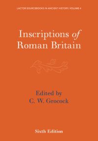 Book Cover for Inscriptions of Roman Britain by C W Grocock