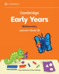 Book Cover for Cambridge Early Years Mathematics Learner's Book 2B by Alison Borthwick, Cherri Moseley