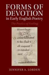 Book Cover for Forms of Devotion in Early English Poetry by Jennifer A Lorden