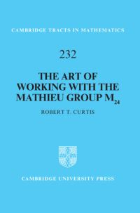 Book Cover for The Art of Working With the Mathieu Group M24 by Robert Curtis