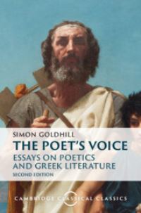 Book Cover for The Poet's Voice by Simon Goldhill, Emma Greensmith