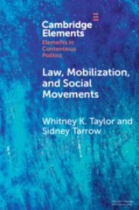 Book Cover for Law, Mobilization, and Social Movements by Whitney Katherine Taylor, Sidney G Tarrow