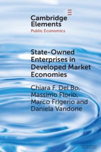 Book Cover for State-Owned Enterprises in Developed Market Economies by Chiara F Del Bo, Massimo Florio, Marco Frigerio, Daniela Vandone