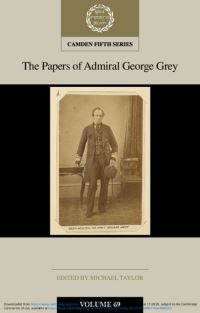 Book Cover for The Papers of Admiral George Grey. Volume 69 by George Grey