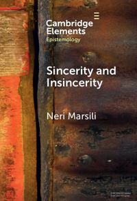 Book Cover for Sincerity and Insincerity by Neri Marsili