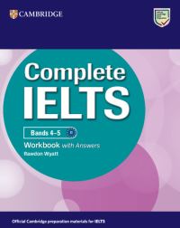 Book Cover for Complete IELTS Bands 4-5 Workbook With Answers by Rawdon Wyatt