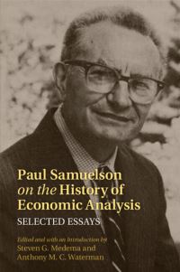 Book Cover for Paul Samuelson on the History of Economic Analysis by Steven G Medema, Anthony M C Waterman