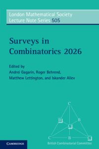 Book Cover for Surveys in Combinatorics 2026 by British Combinatorial Conference