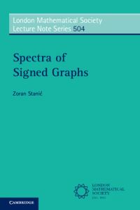 Book Cover for Spectra of Signed Graphs by Zoran StaniÔc