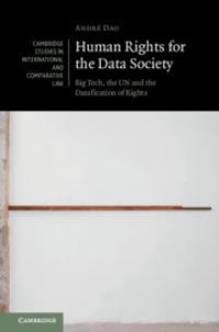 Book Cover for Human Rights for the Data Society by André Dao