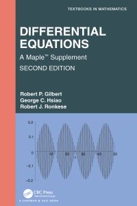 Book Cover for Maple Projects of Differential Equations by Robert P. Gilbert, G. C. Hsiao, Robert J. Ronkese