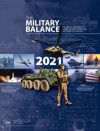 Book Cover for The Military Balance 2021 by International Institute for Strategic Studies