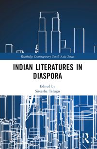 Book Cover for Indian Literatures in Diaspora by Sireesha Telugu