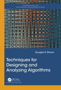 Book Cover for Techniques for Designing and Analyzing Algorithms by Douglas R Stinson