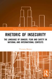 Book Cover for Rhetoric of Insecurity by Victoria Baines