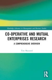 Book Cover for Co-Operative and Mutual Enterprises Research by Tim Mazzarol