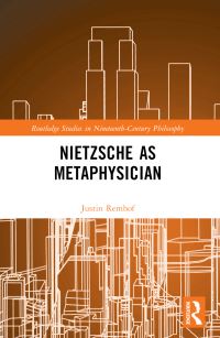 Book Cover for Nietzsche as Metaphysician by Justin Remhof